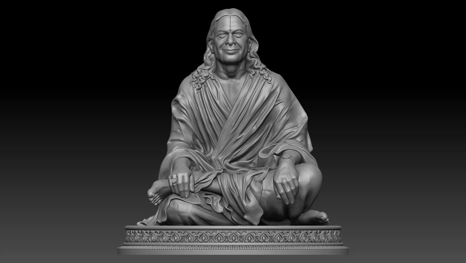 Kripalu Ji Maharaj 3D print model and CNC 3D print model