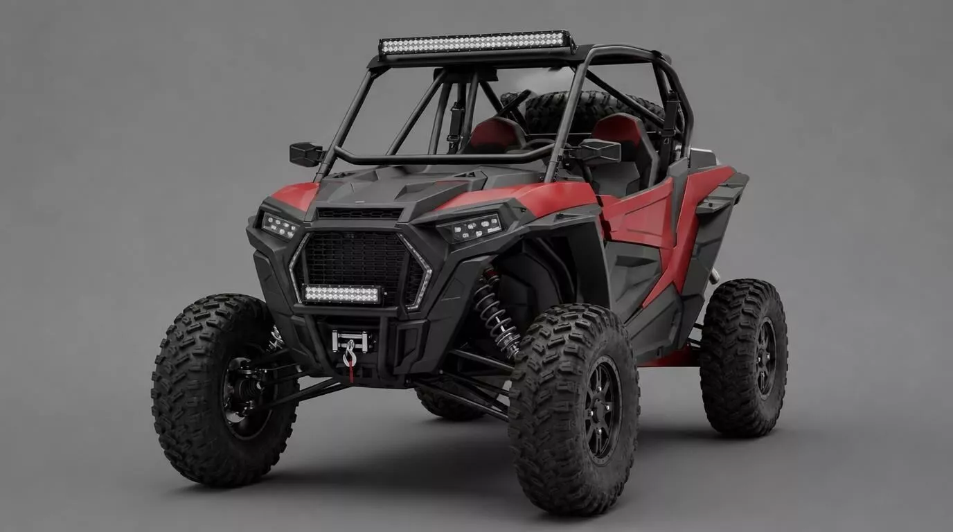 Off Road UTV Side by Side Utility Vehicle 3D model