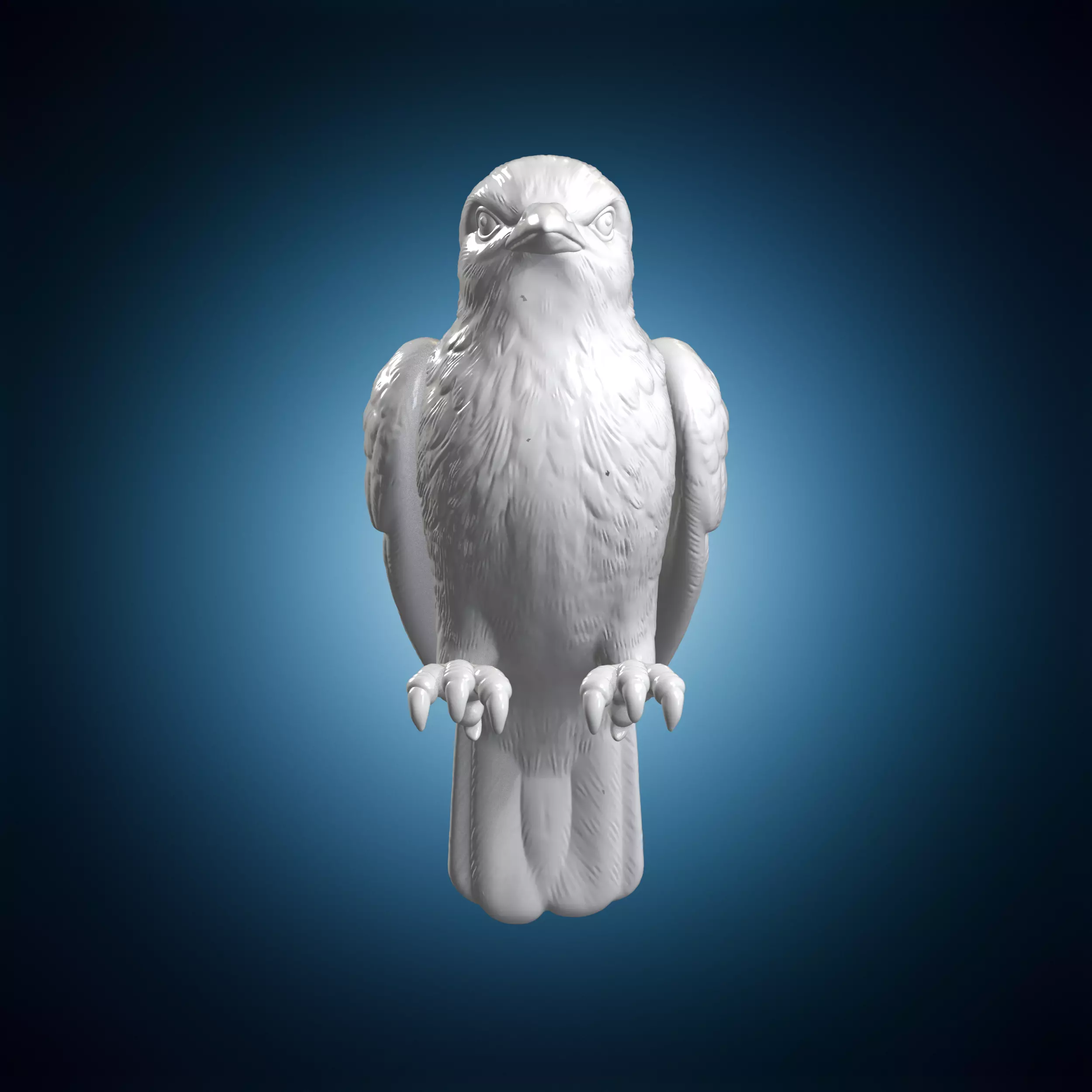 Bird Figurine 3D Print Model 3D print model