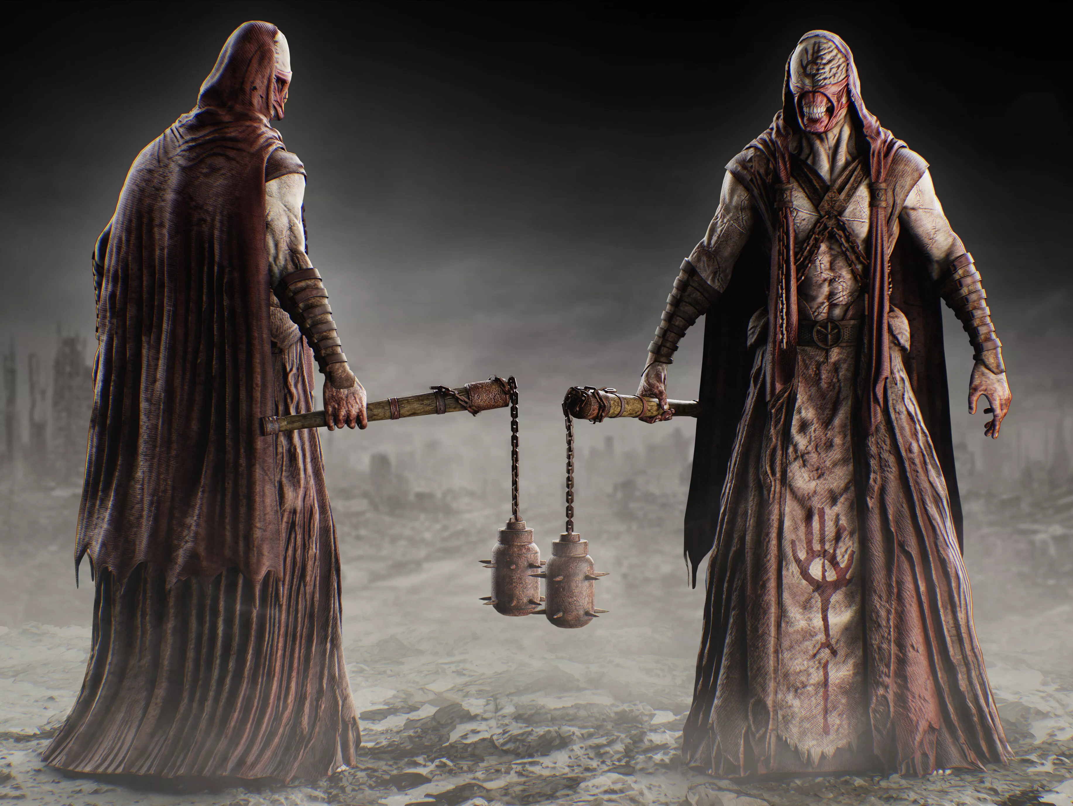 The Fallen Reaper Low-poly 3D model