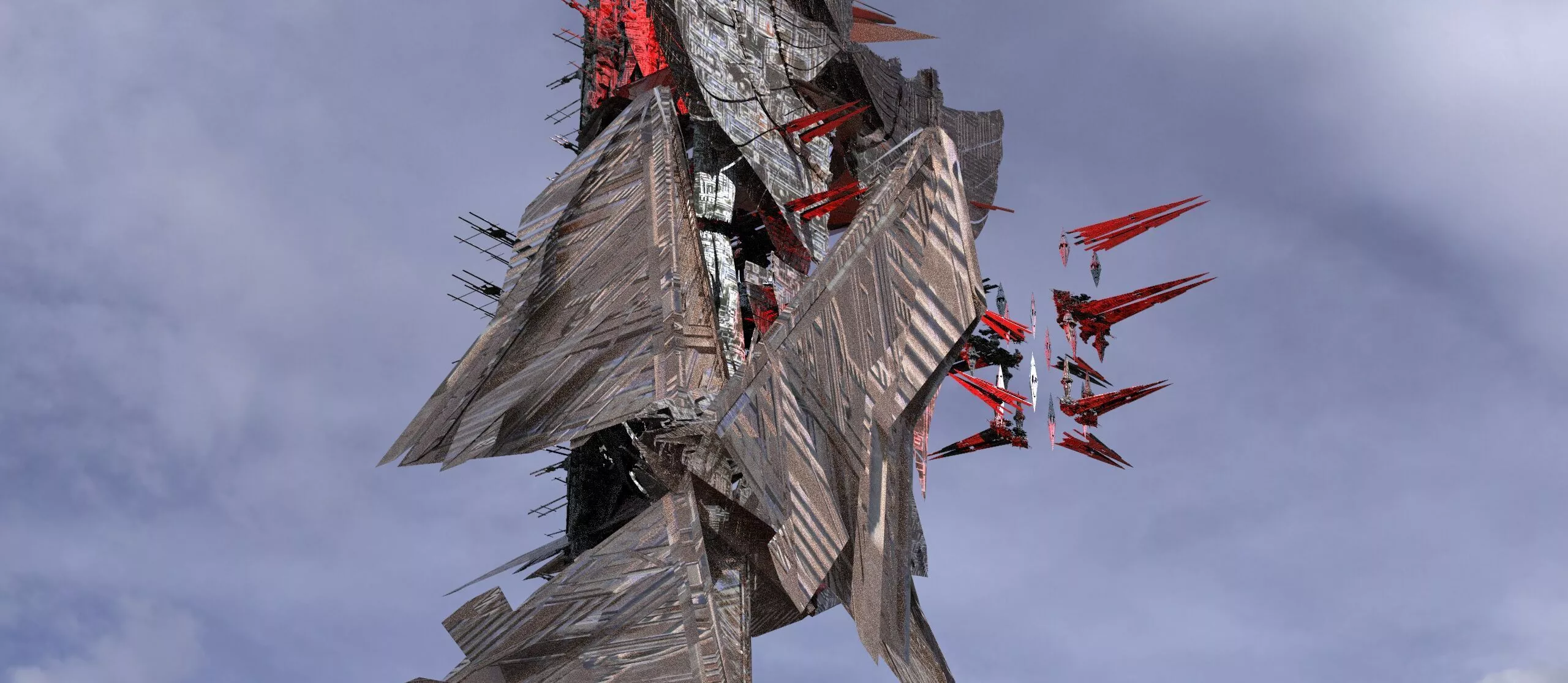Tri devastator Tower 2 3D model