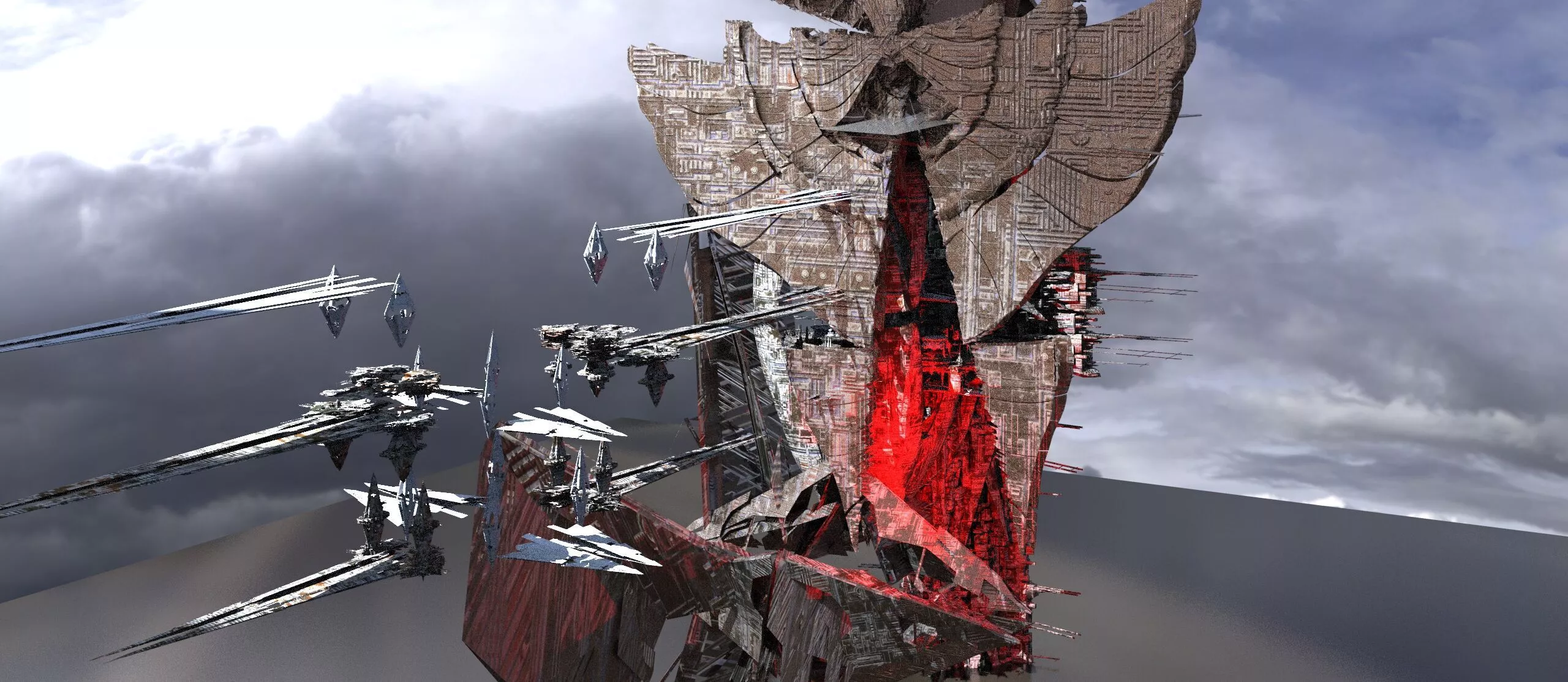 Tri devastator Tower collection 3D model