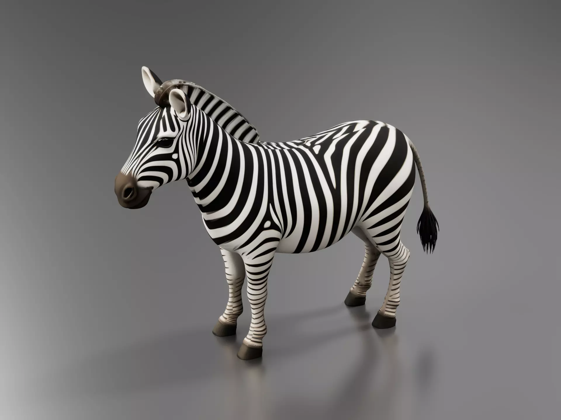 Zebra 3D print model