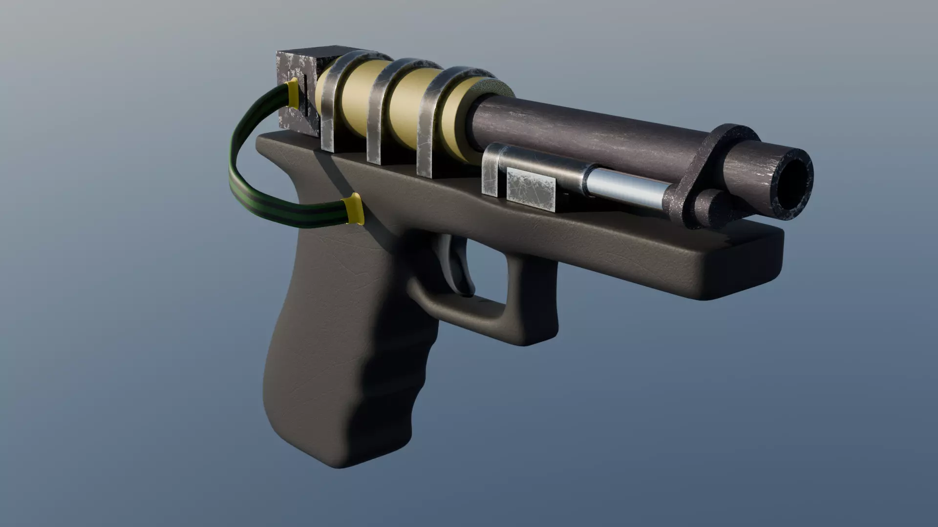hand canon 3D model