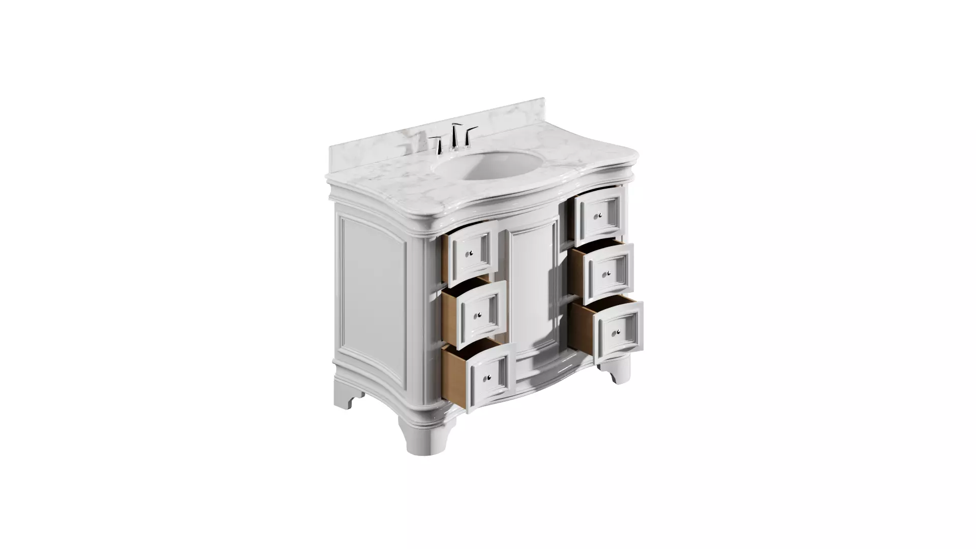 Bath Vanity 3D model