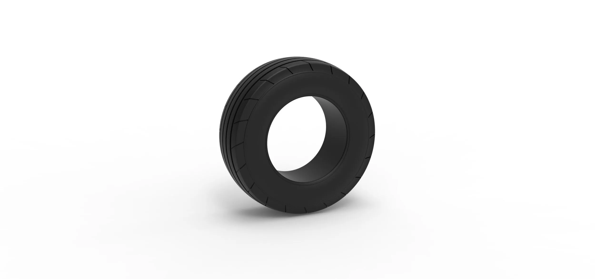 Tractor front tire 4 Scale 1 to 25 3D print model