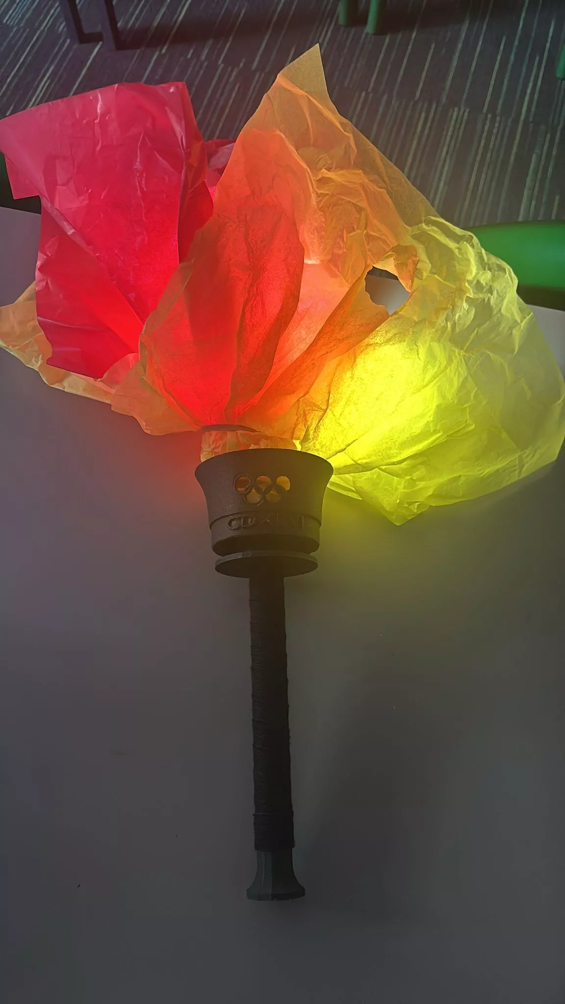 1956 Melbourne Games Torch-Inspired Theatre Prop - STL 3D print model