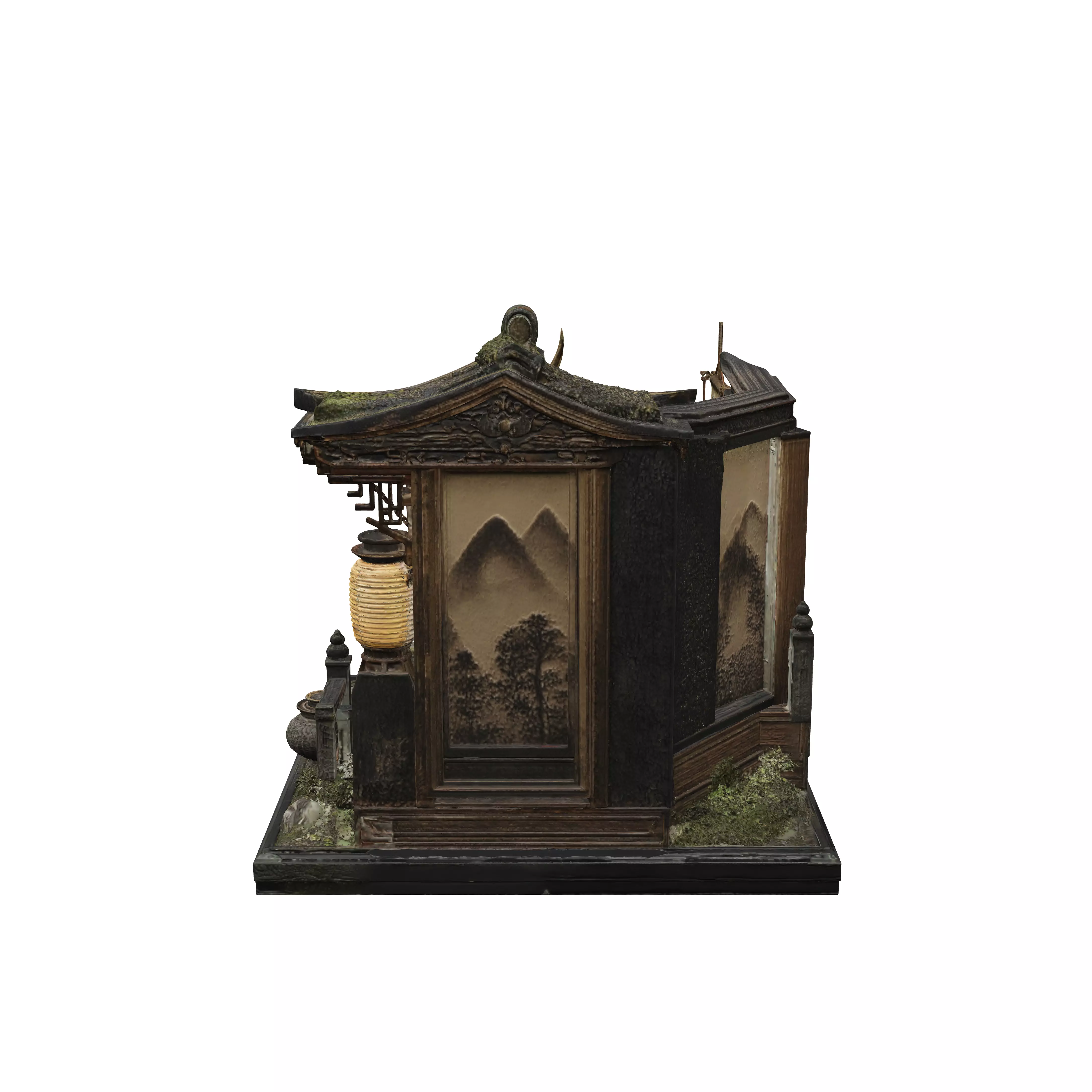 Dragon Guardian of the Lantern Shrine 3D model