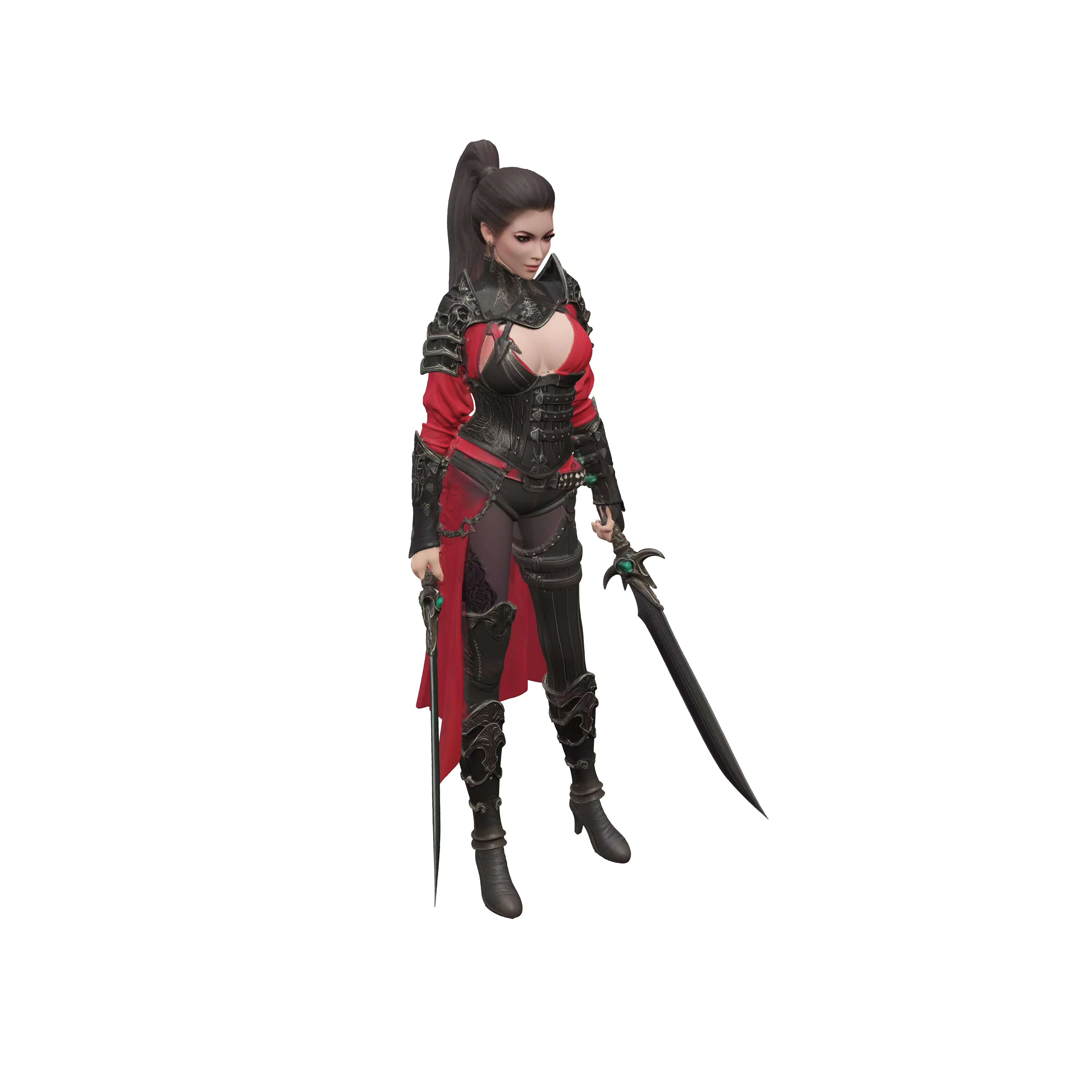 Crimson Edge 3D model