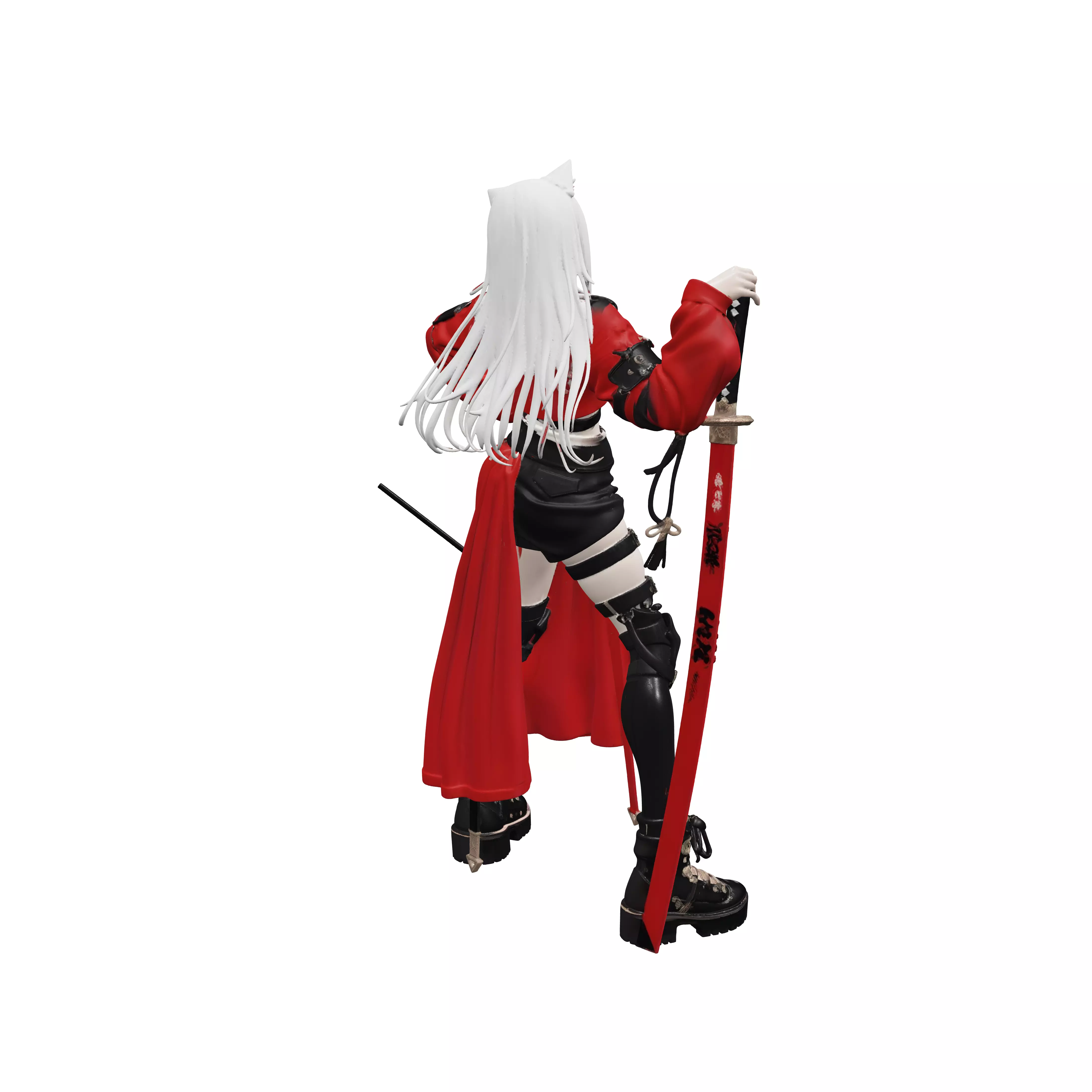 Crimson Edge CatEared Vanguard 3D model