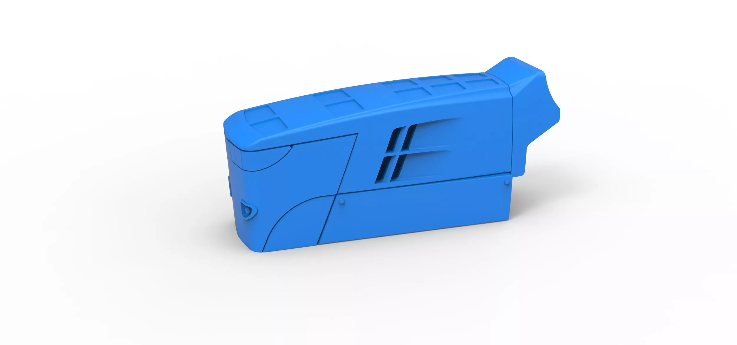 Hood of Pulling tractor Version 3 Scale 1 to 25 3D print model