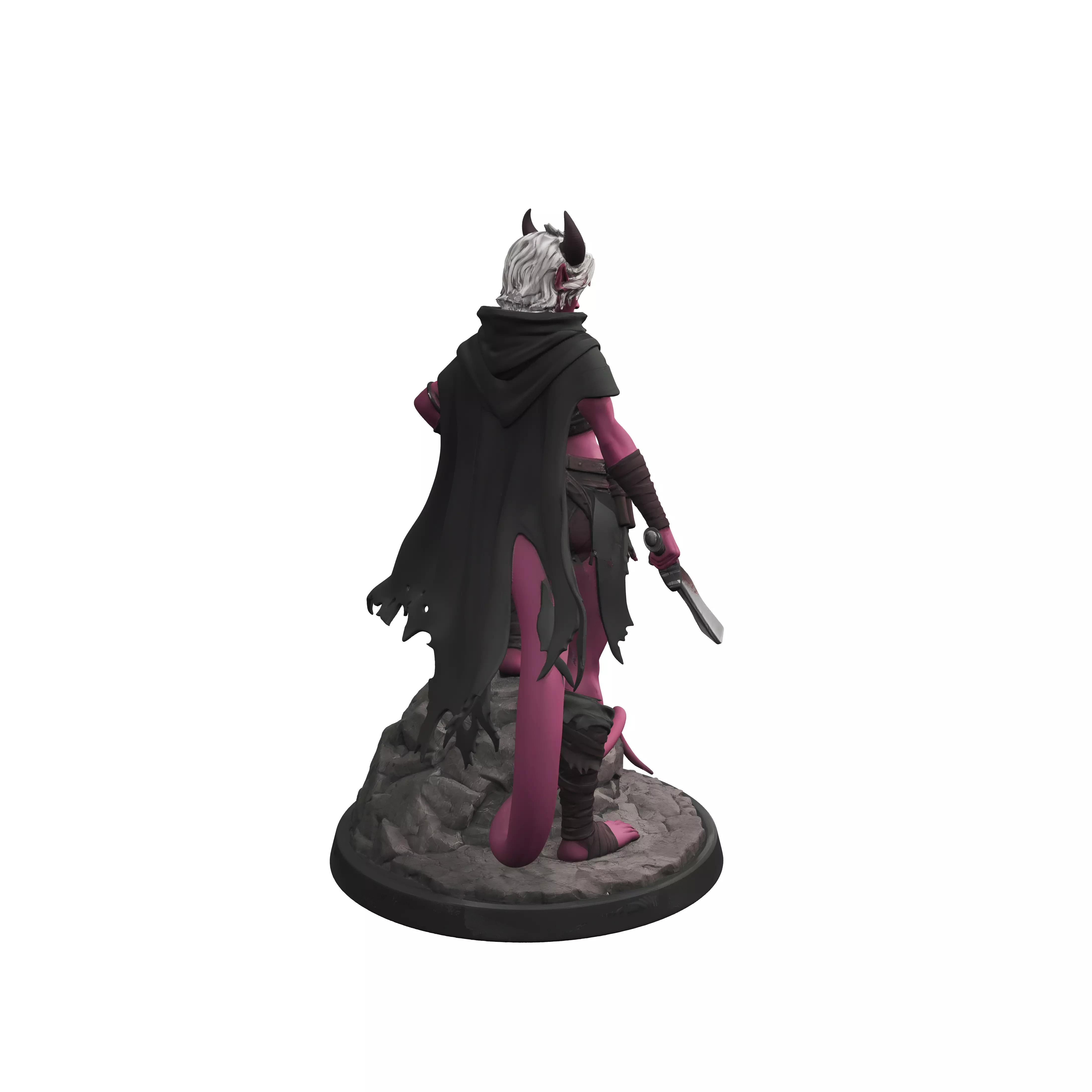 Crimson Horned Sentinel 3D model