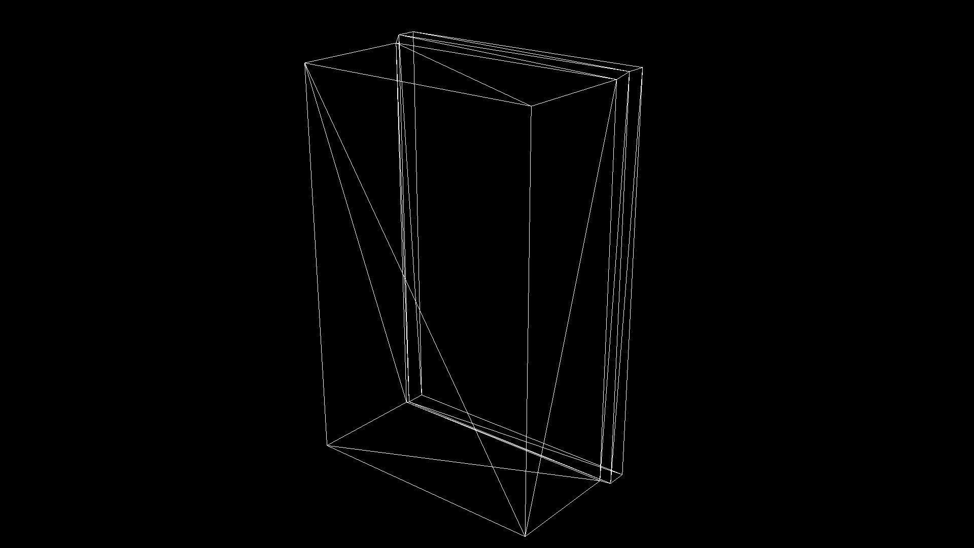 Utility Box Low-poly 3D model_3