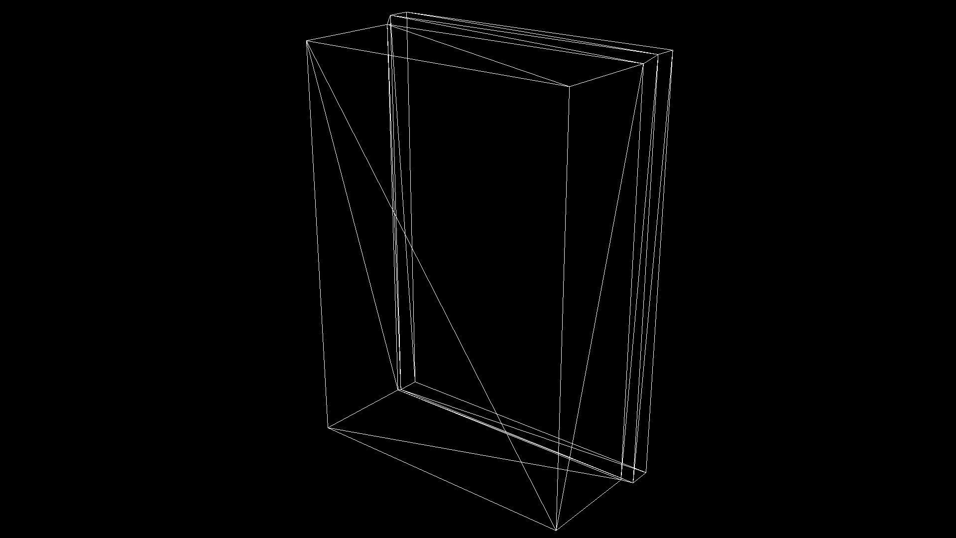 Utility Box Low-poly 3D model_3