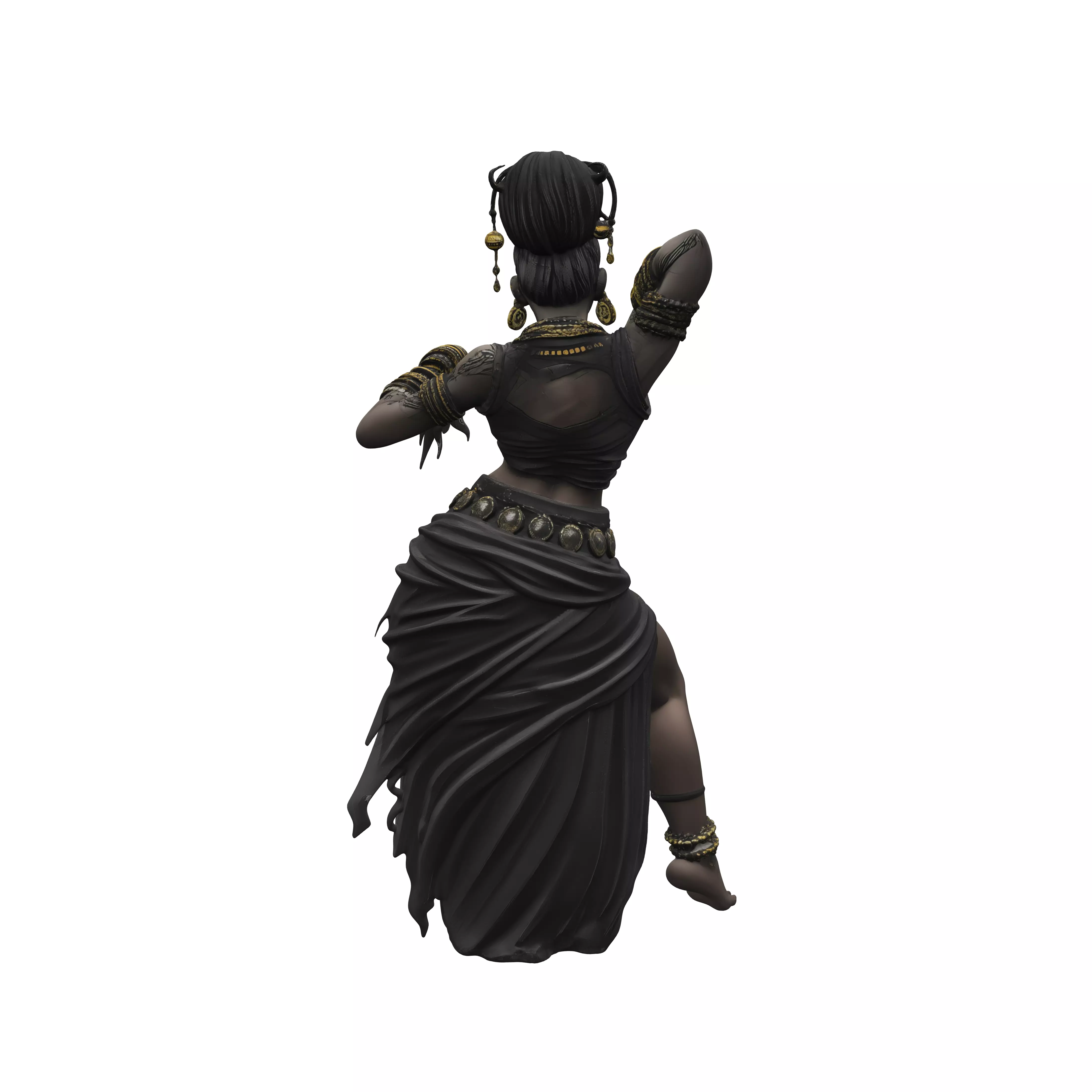 Empress of Gold and Shadow 3D model