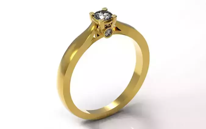 Elegant Engagement Ring 002
