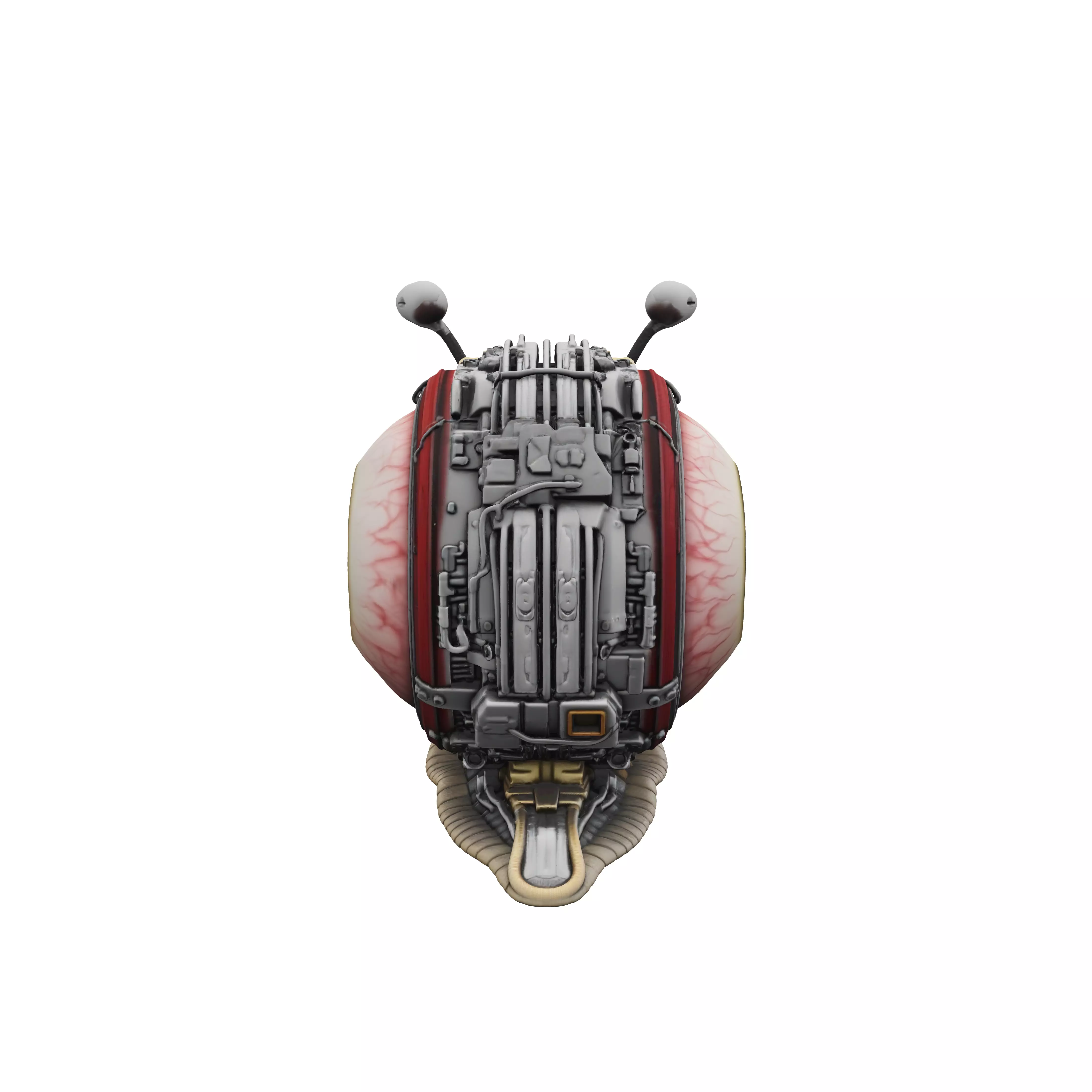 Cyber Snail Sentinel 3D model