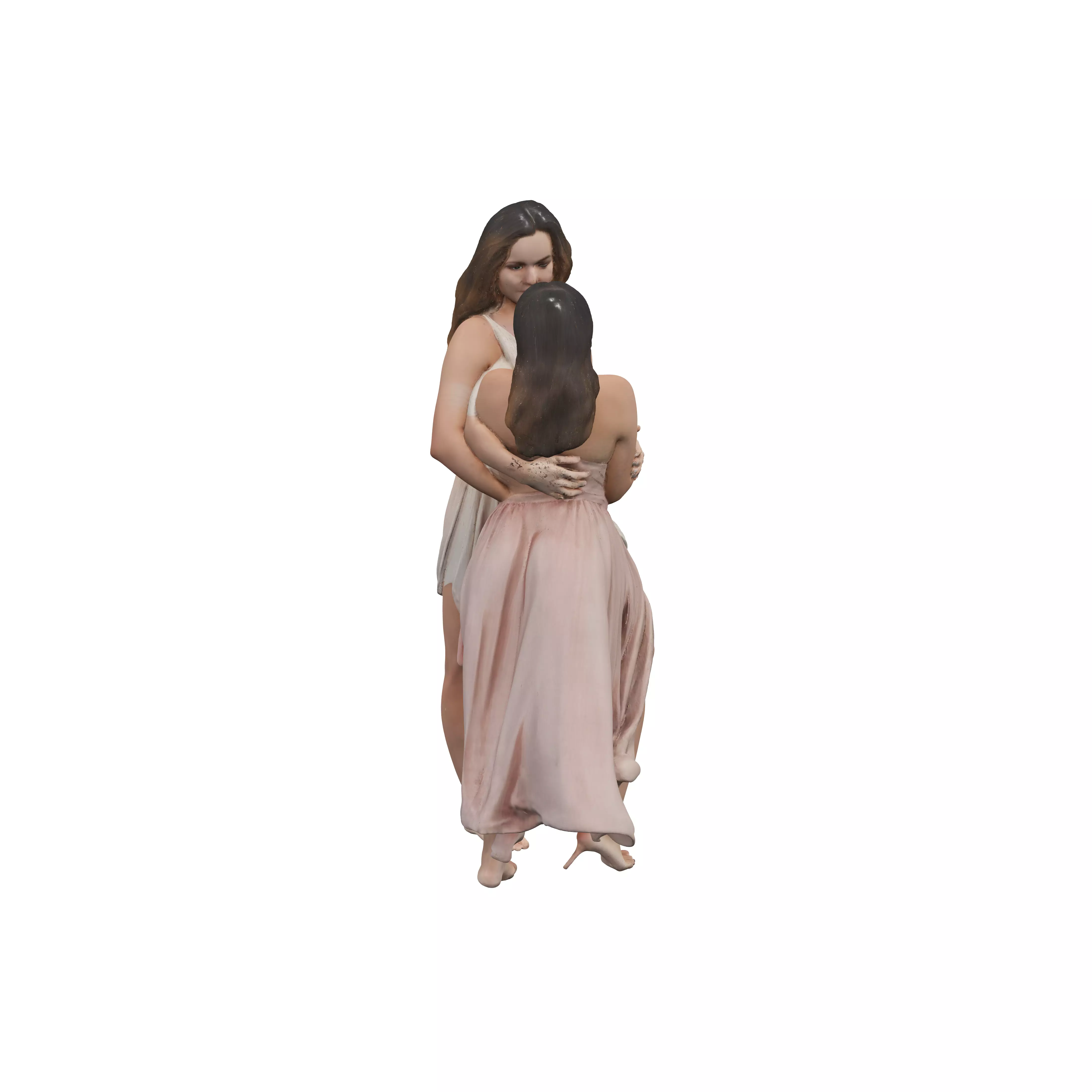 Embrace in Harmony 3D model