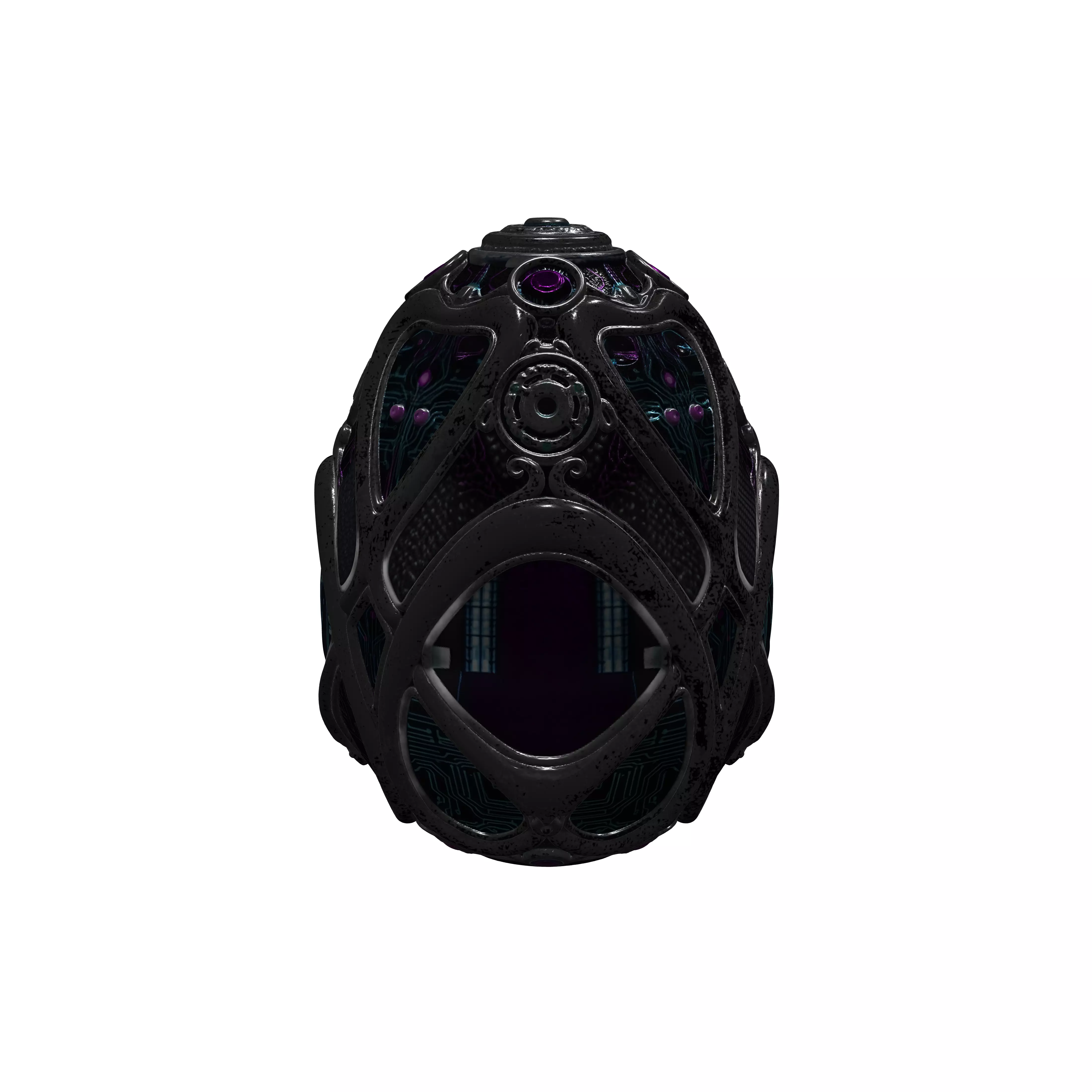 CyberNouveau Faberg Egg 3D model