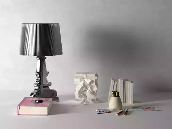 Bourgie Lamp Book and Drawing Accessories