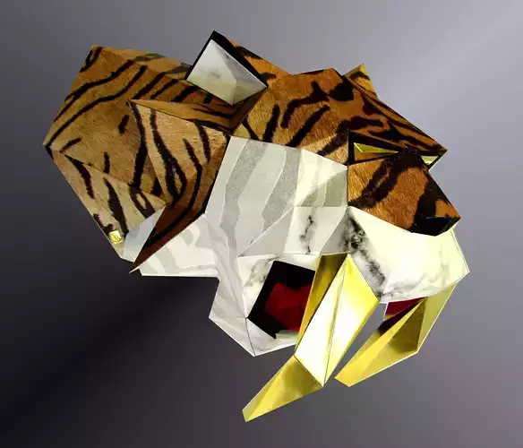 Saber Tooth Tiger 3D print model