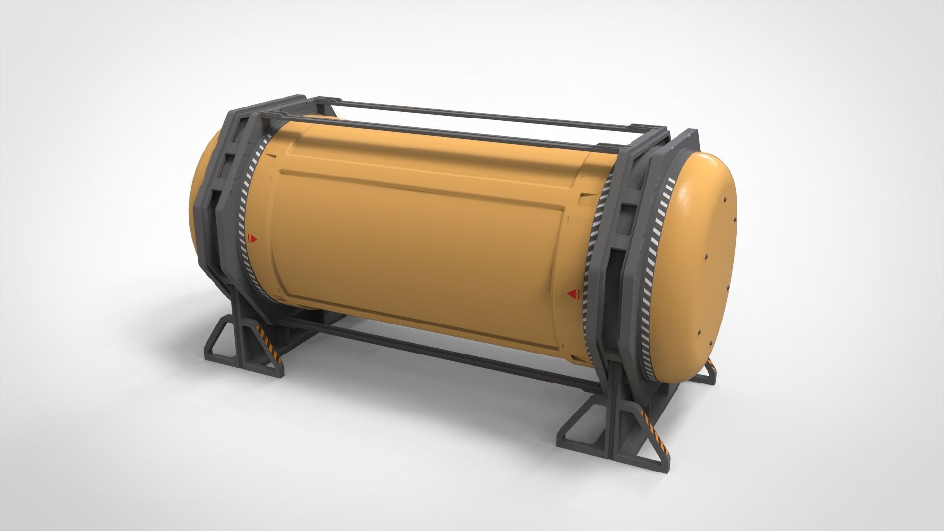 sci-fi Architecture kitbash 34 3D model_16