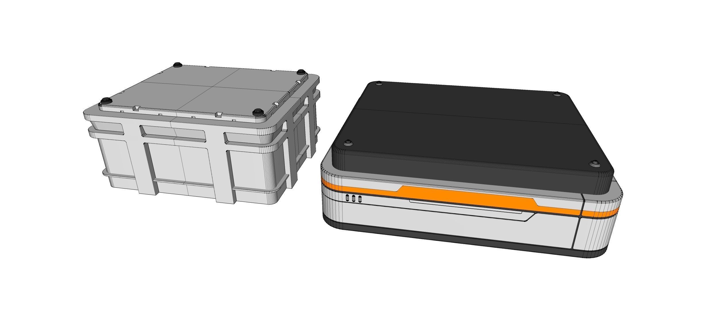 sci-fi Architecture kitbash 34 3D model_29