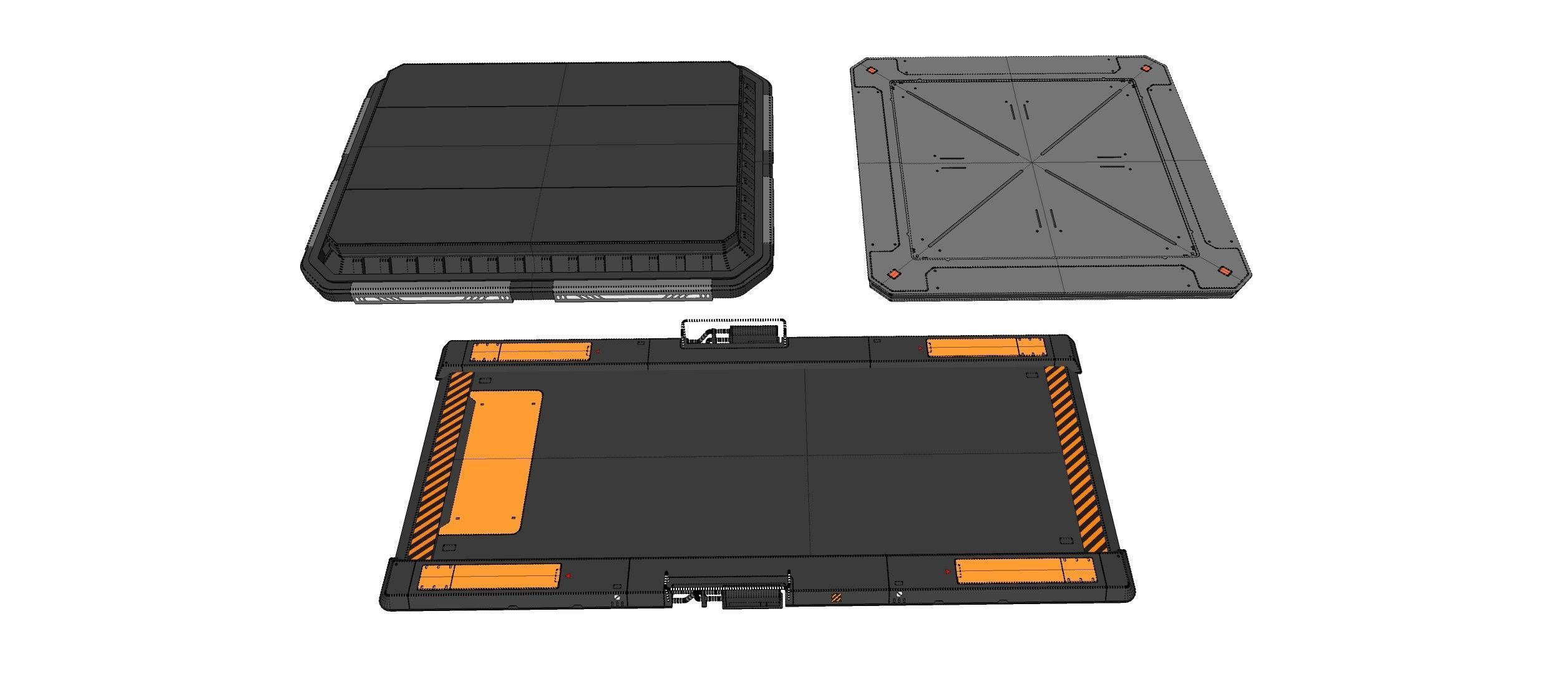 sci-fi Architecture kitbash 34 3D model_20