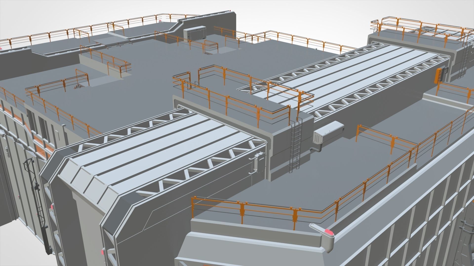 sci-fi architecture 5 3D model_26