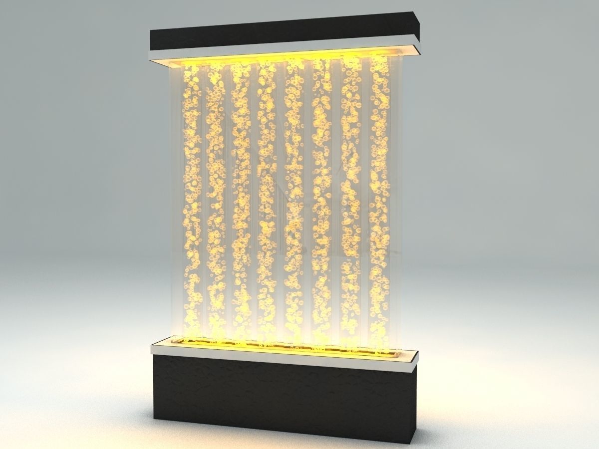 Bubble fountain 3D model_3