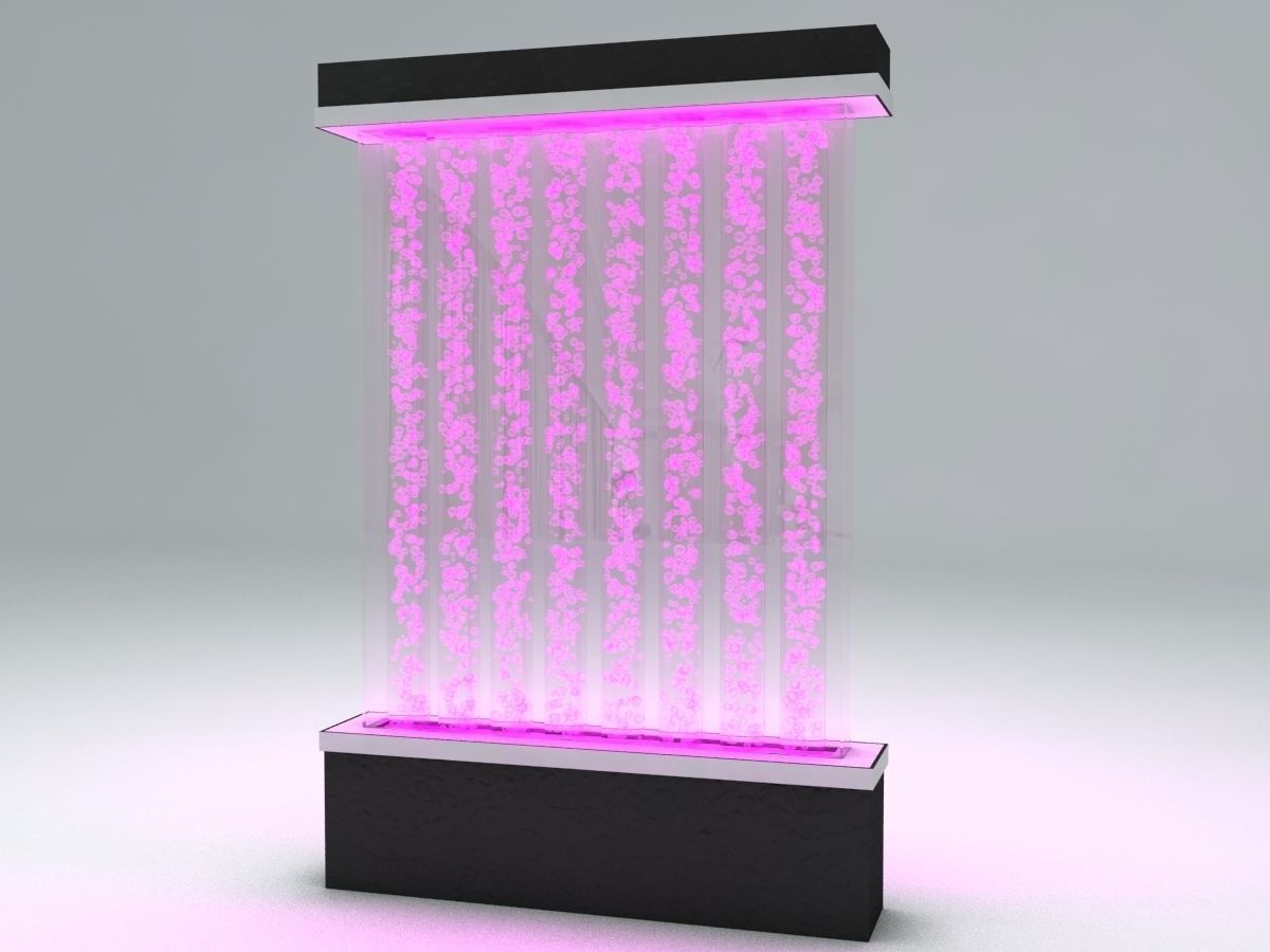 Bubble fountain 3D model_1