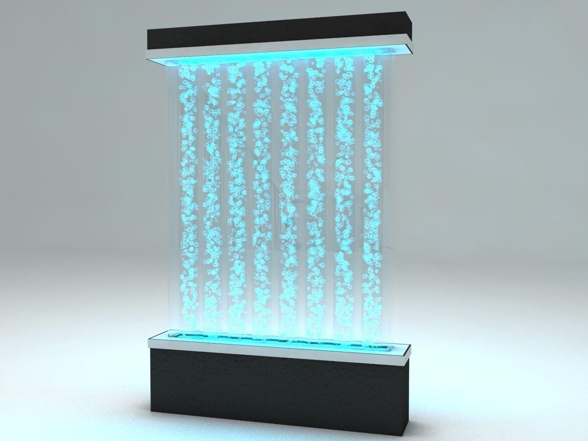 Bubble fountain 3D model_0