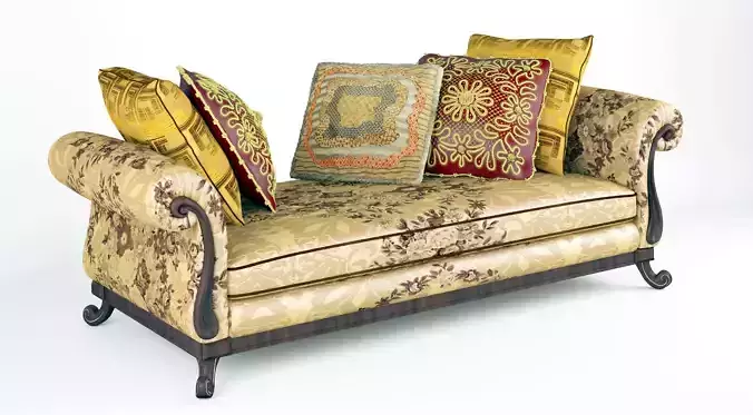 Royal Sofa With Pillows
