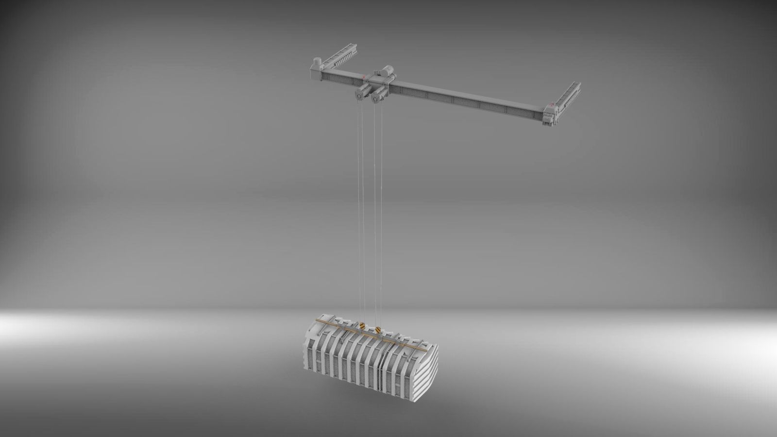 Sci-Fi architecture Elements collection 3 3D model_24