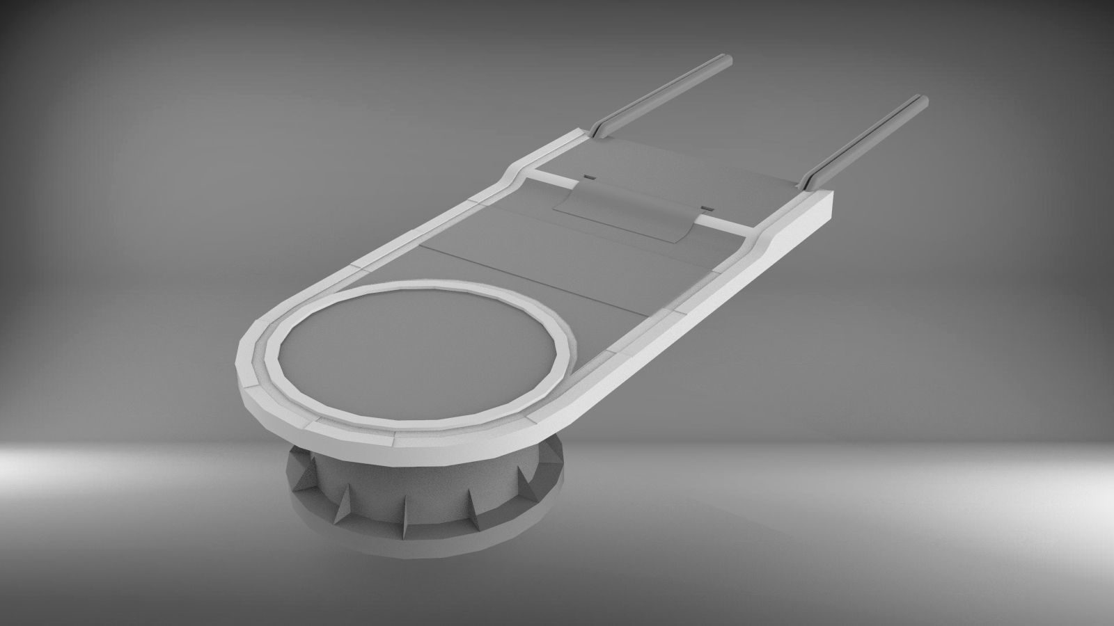 Sci-Fi architecture Elements collection 3 3D model_87