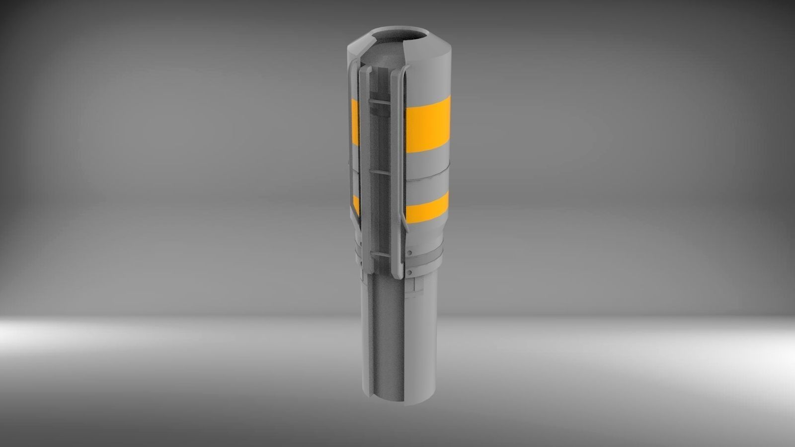 Sci-Fi architecture Elements collection 3 3D model_80