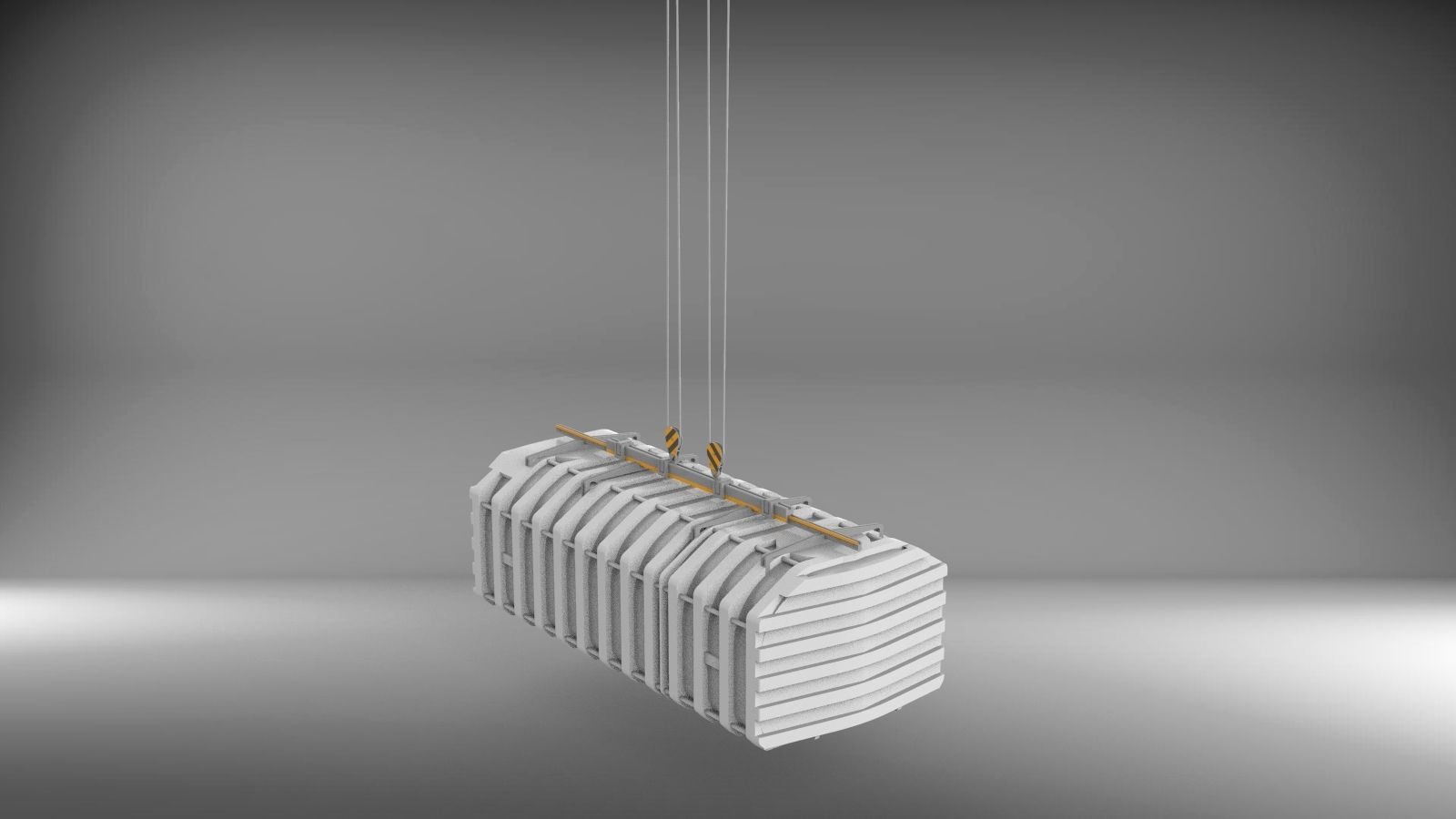 Sci-Fi architecture Elements collection 3 3D model_26