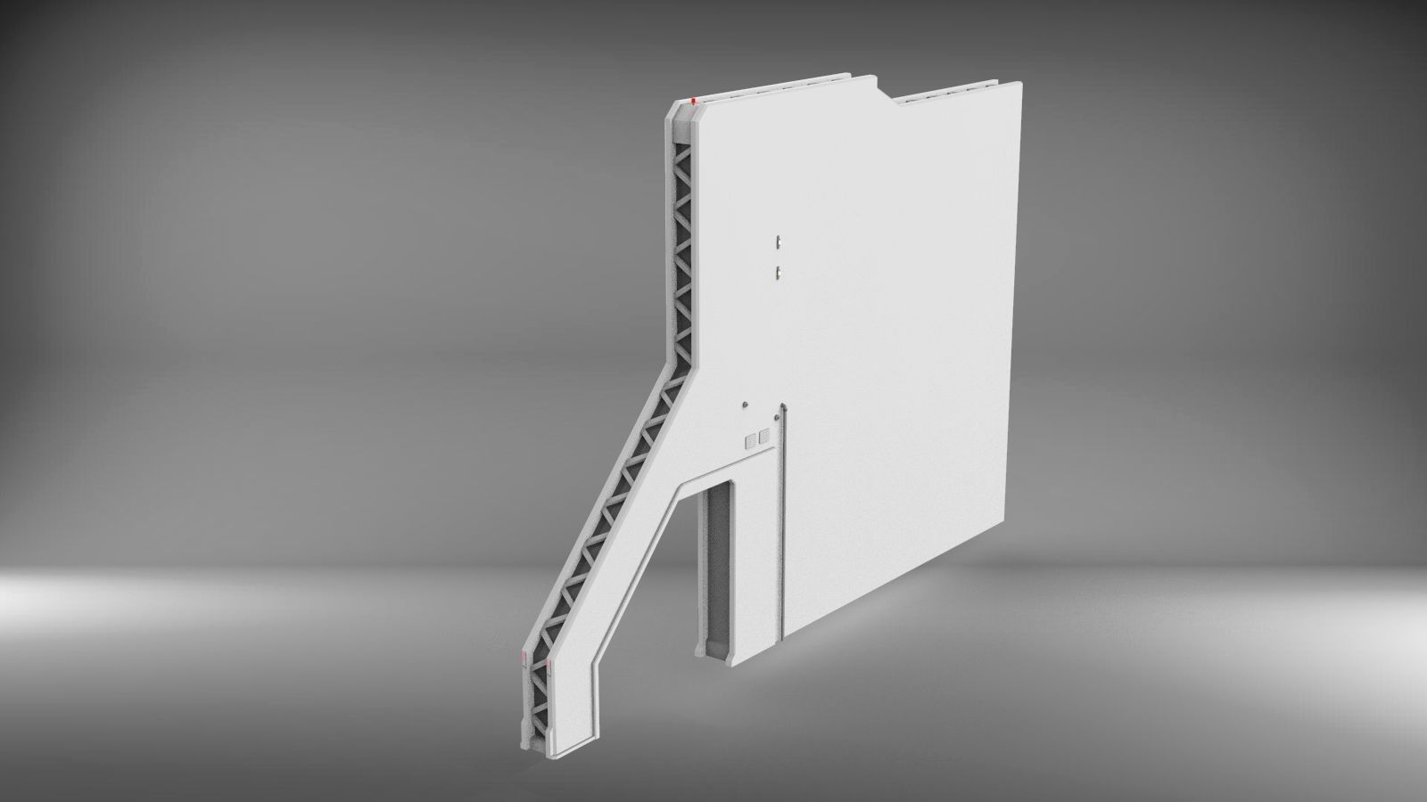 Sci-Fi architecture Elements collection 3 3D model_69