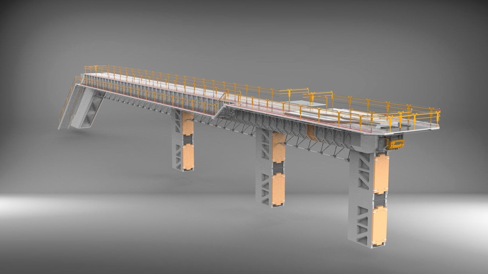 Sci-Fi architecture Elements collection 3 3D model_3