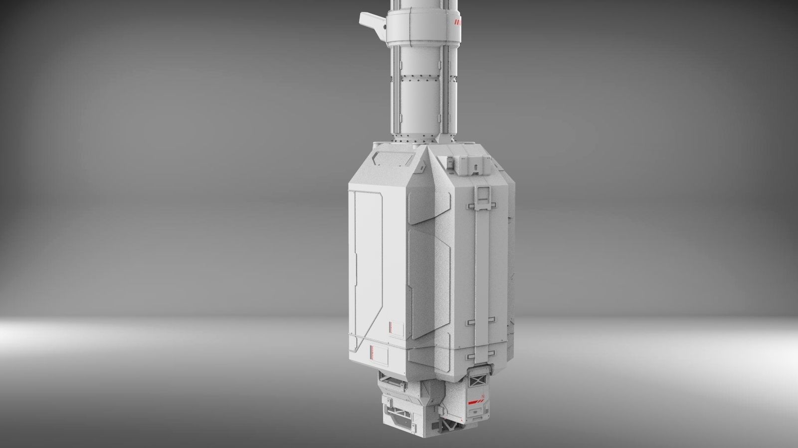 Sci-Fi architecture Elements collection 3 3D model_34