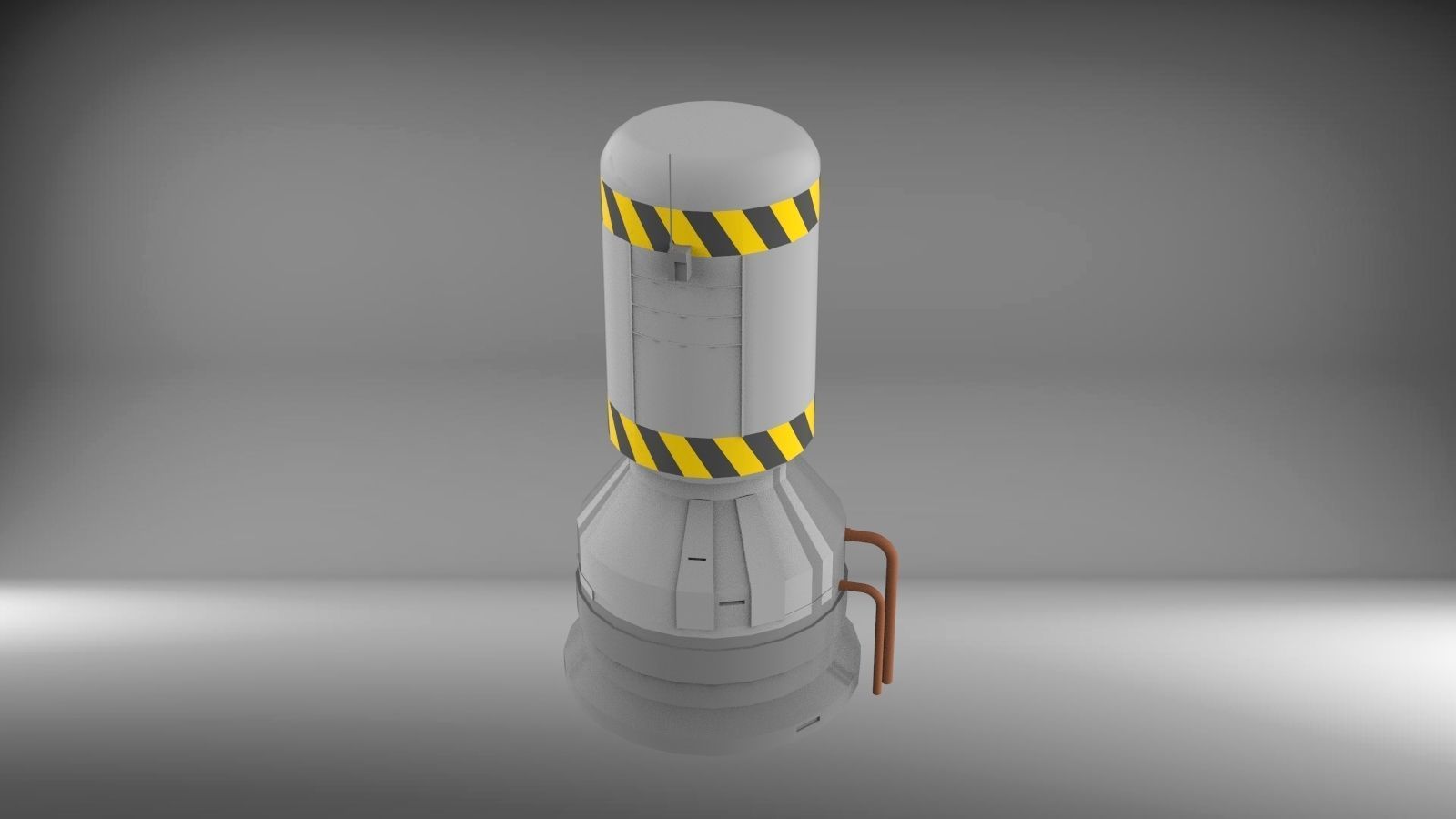 Sci-Fi architecture Elements collection 3 3D model_82