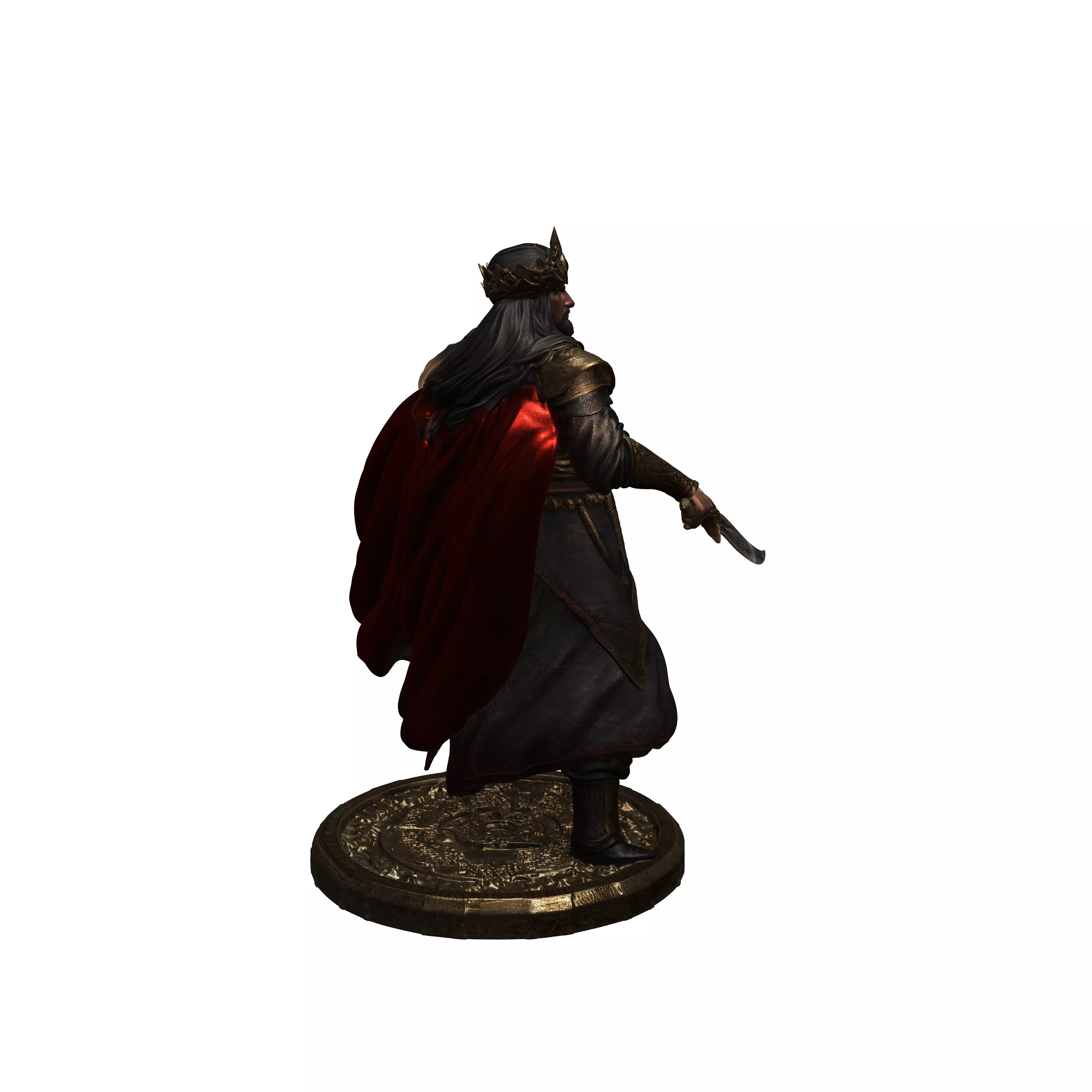 Emperor of Ash and Gold 3D model