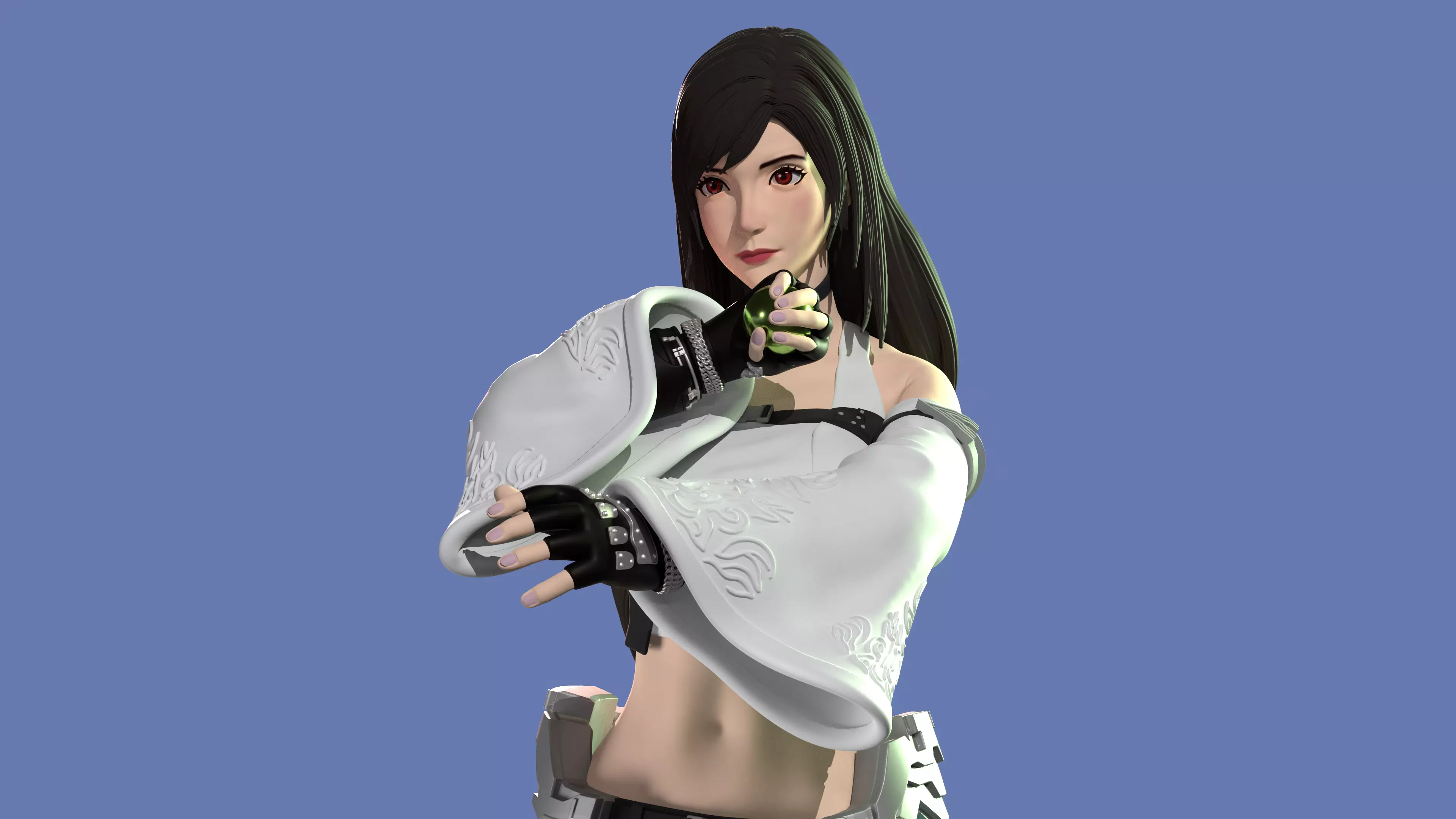 Tifa Black Mage 3D print model
