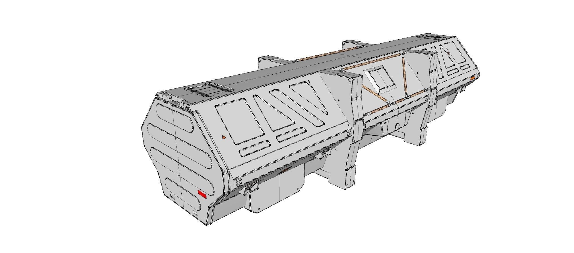 sci fi Container 2 3D model_26