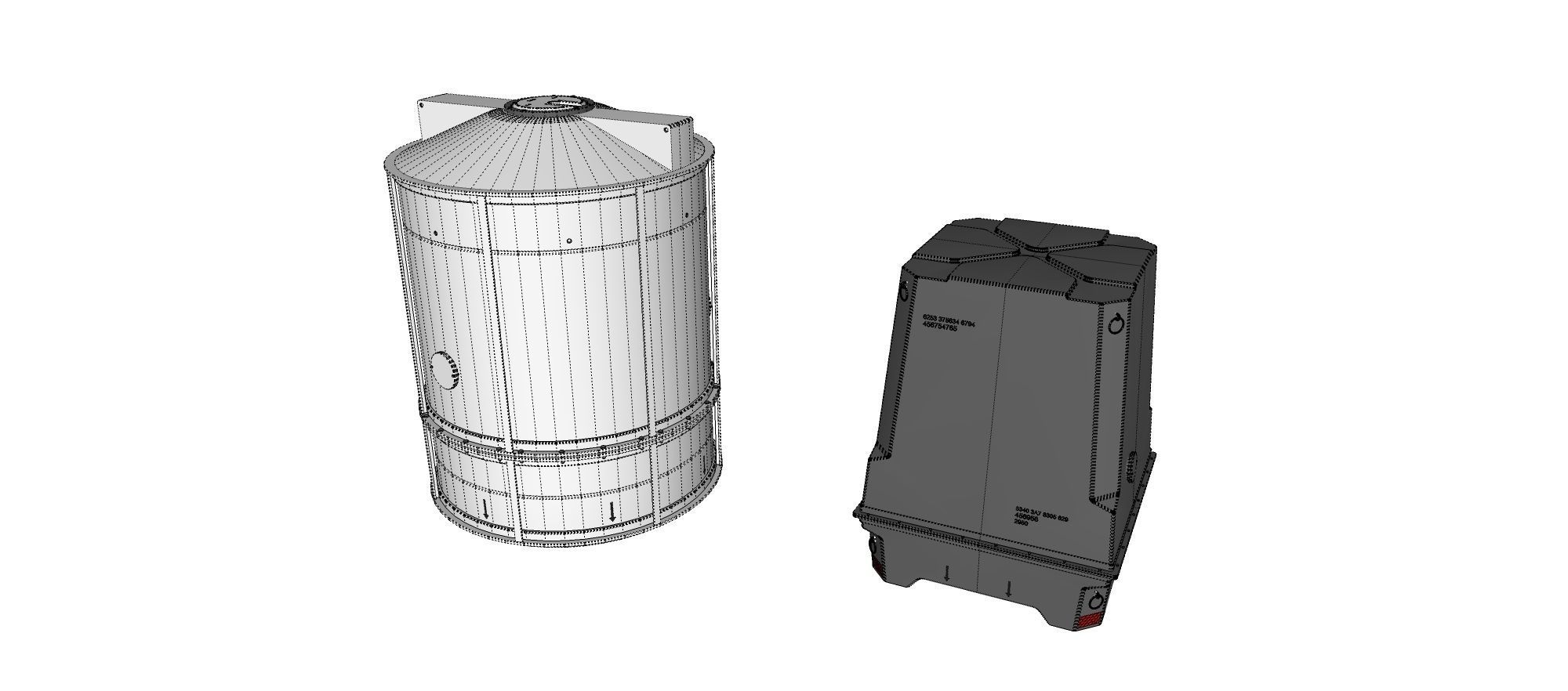 sci fi Container 2 3D model_28