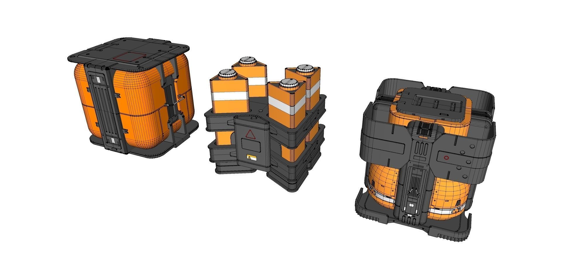 sci fi Container 2 3D model_33