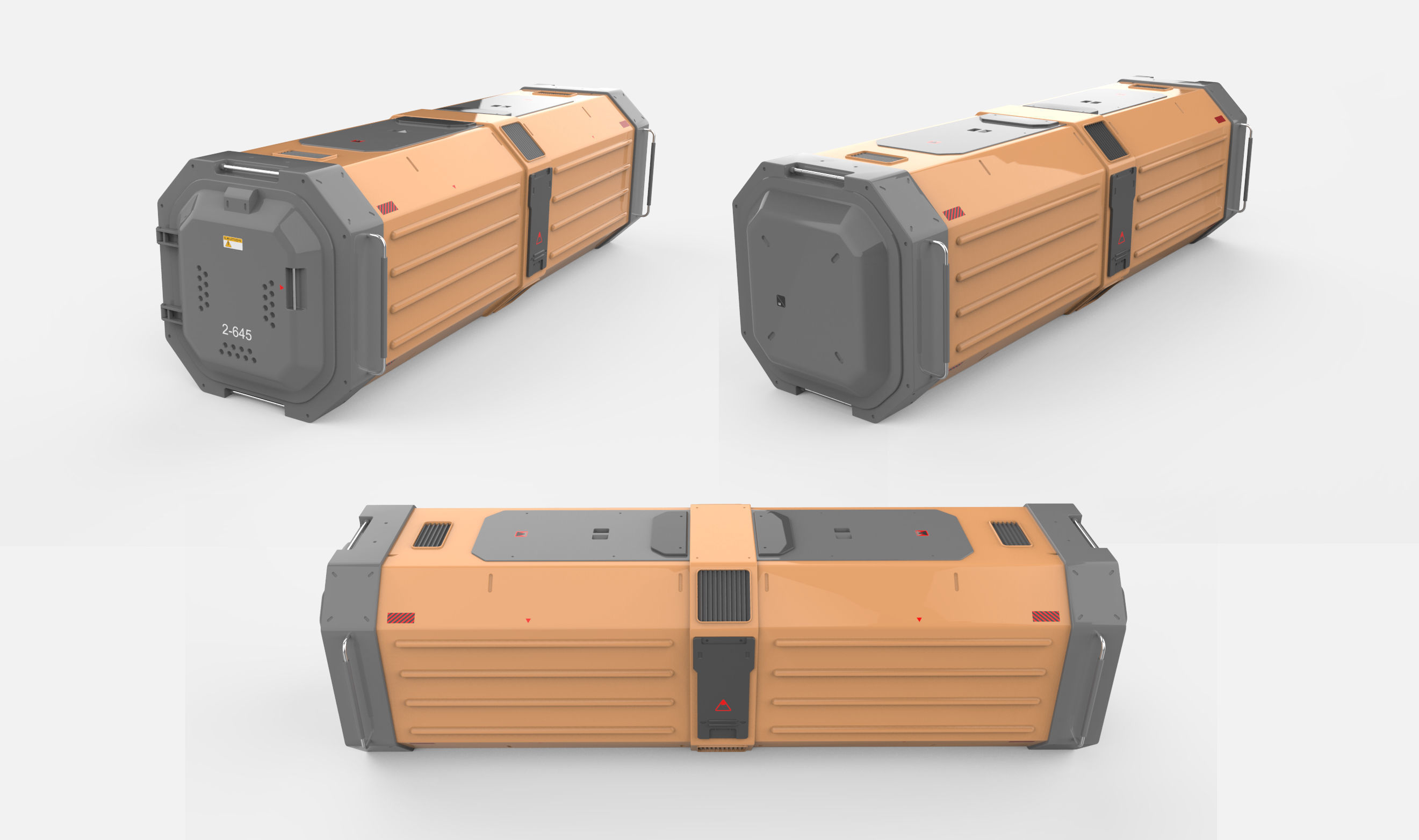 sci fi Container 2 3D model_17