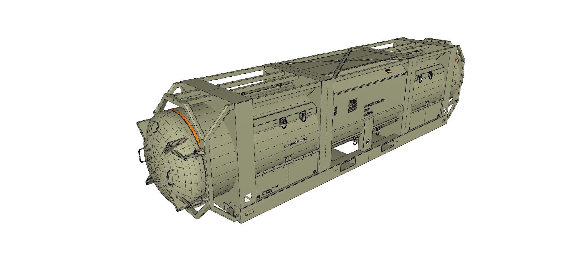 sci fi Container 2 3D model_25