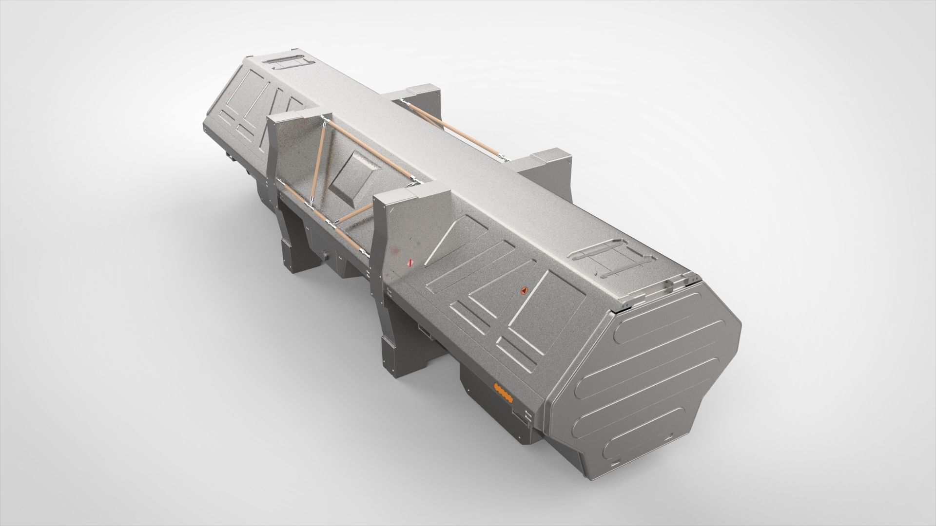 sci fi Container 2 3D model_8