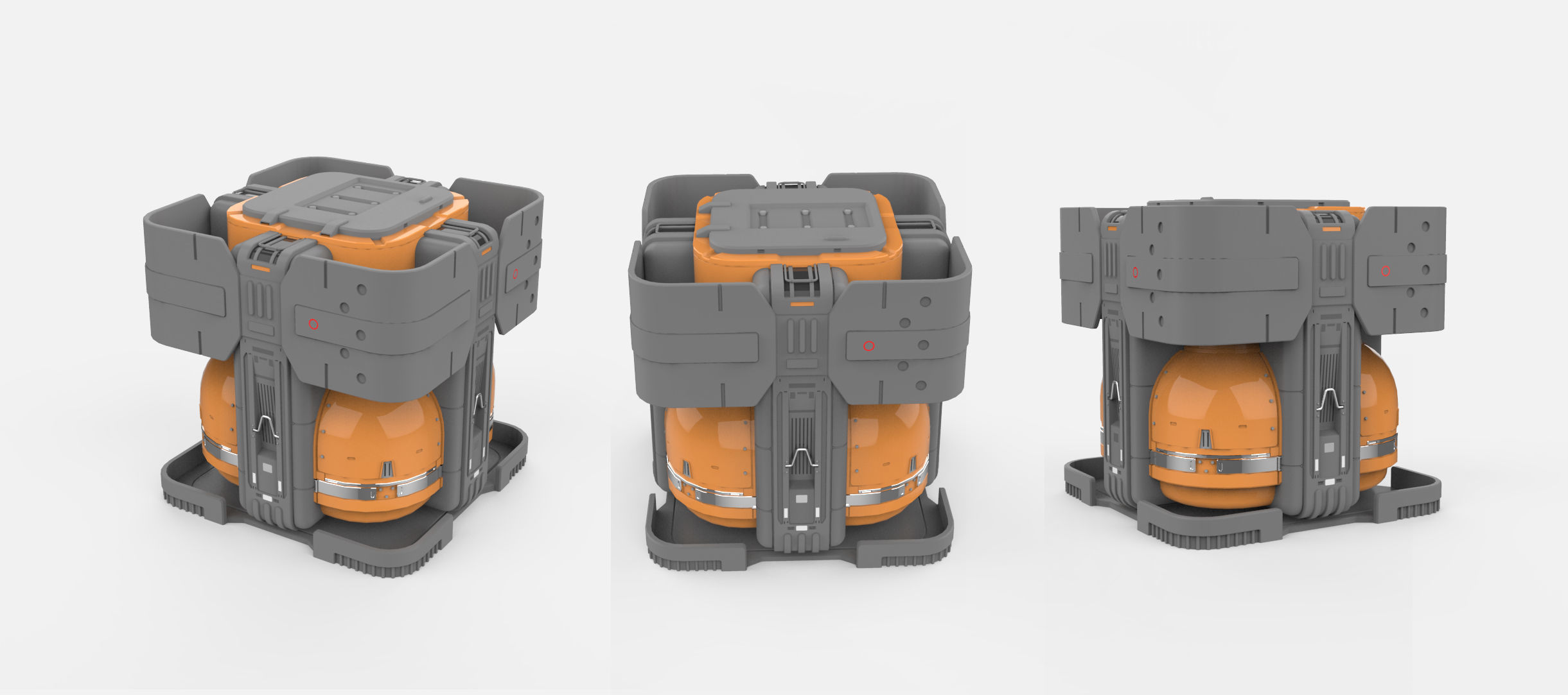 sci fi Container 2 3D model_21